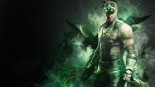 Sam Fisher surrounded by ravens Splinter Cell Blacklist
