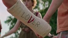 The Loser Club makes a blood pact.