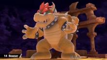 Bowser ready for battle